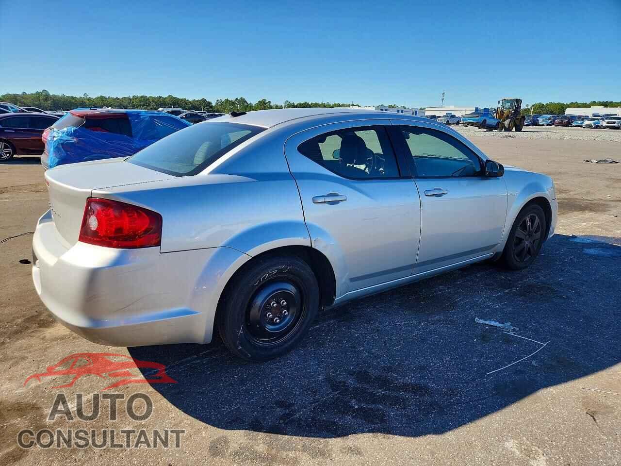 DODGE AVENGER 2012 - 1C3CDZAB3CN192855
