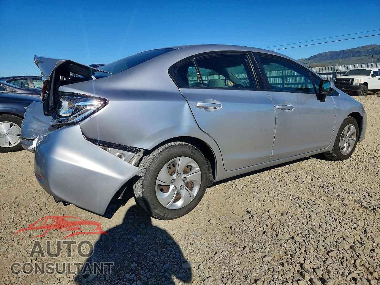 HONDA CIVIC 2013 - 19XFB2F56DE266641