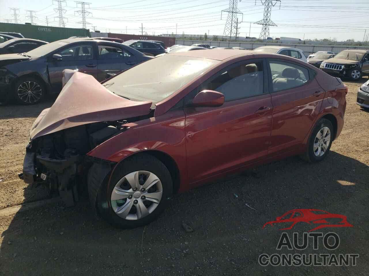 HYUNDAI ELANTRA 2016 - 5NPDH4AEXGH758047