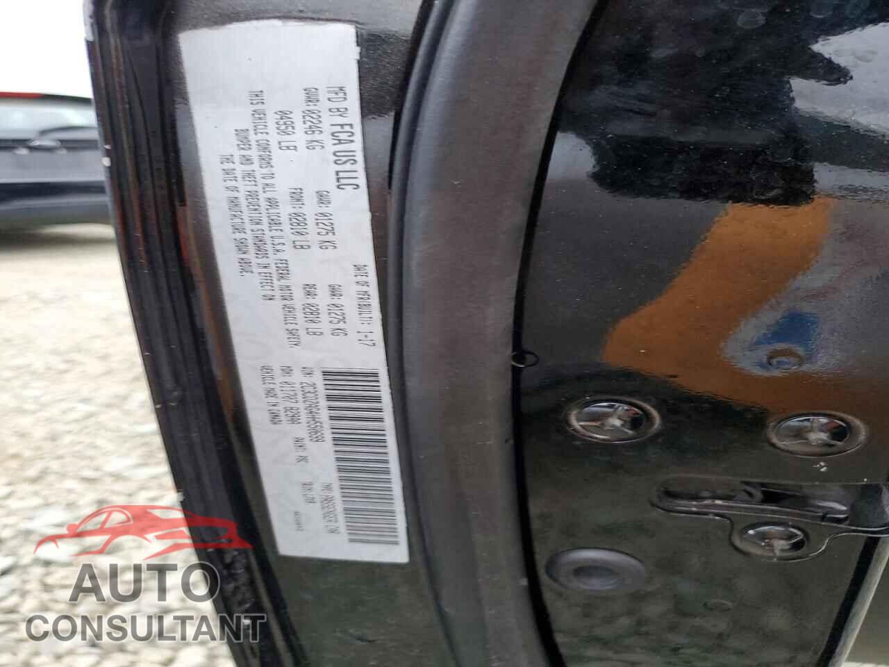 DODGE CHALLENGER 2017 - 2C3CDZAG4HH550699