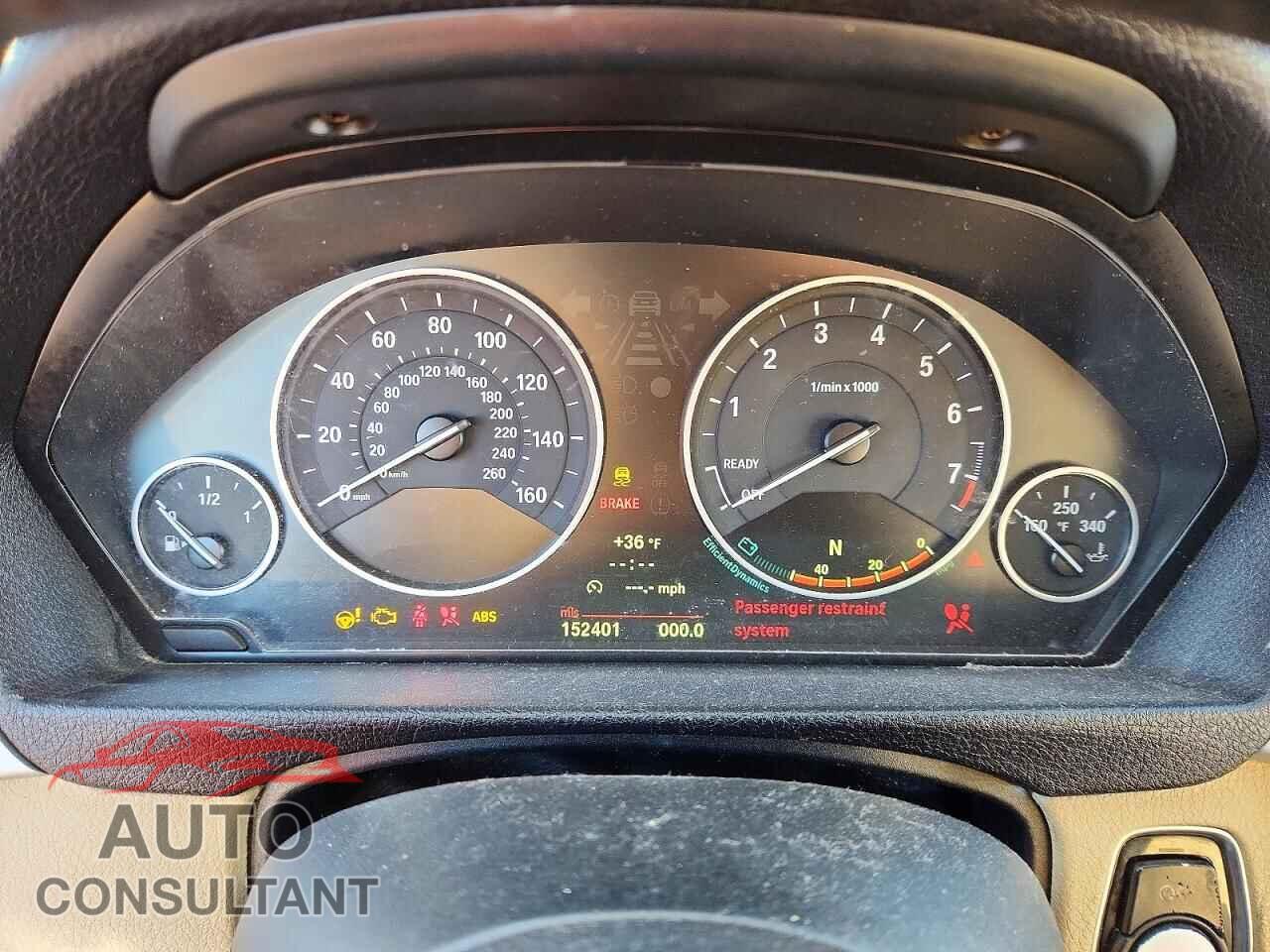 BMW 3 SERIES 2012 - WBA3A5C57CF257511