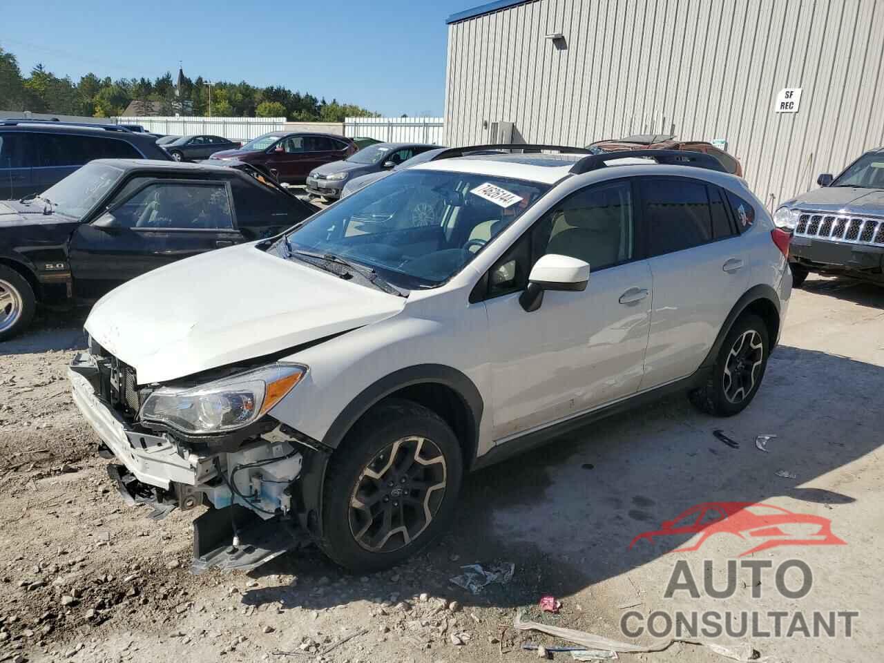 SUBARU CROSSTREK 2016 - JF2GPABC6G8318435