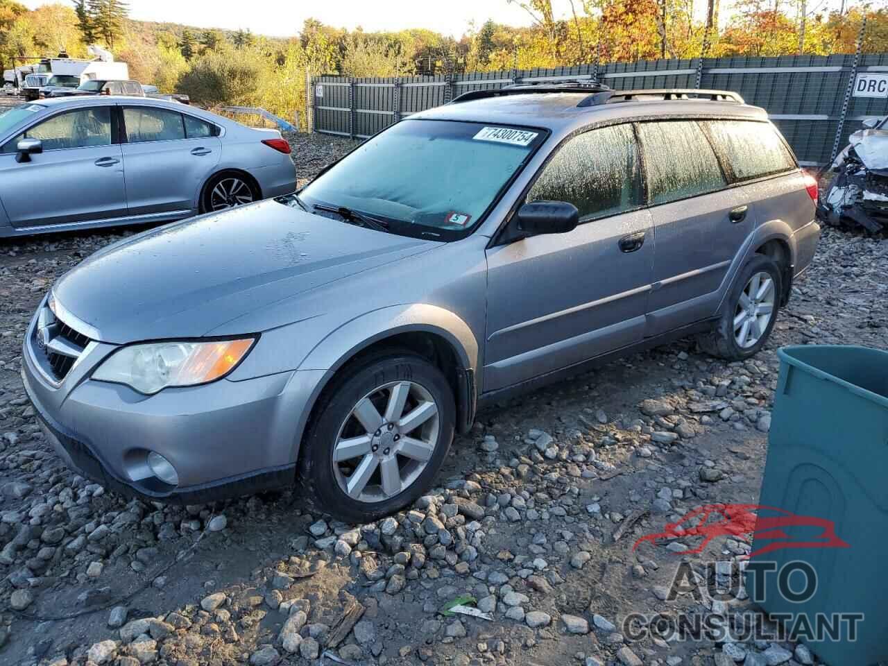 SUBARU OUTBACK 2009 - 4S4BP61C397334863