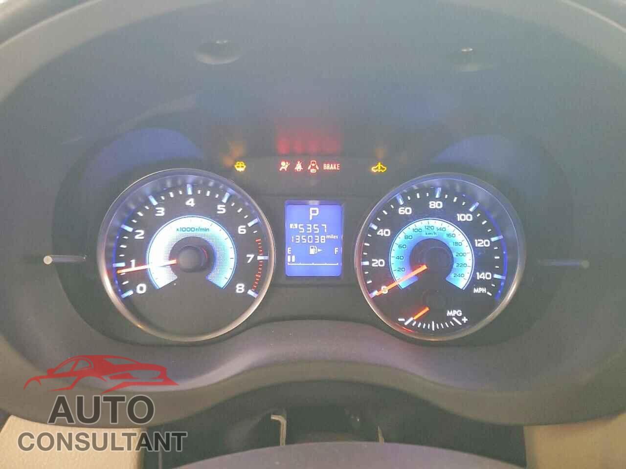 SUBARU XV 2015 - JF2GPBPC8FH217121