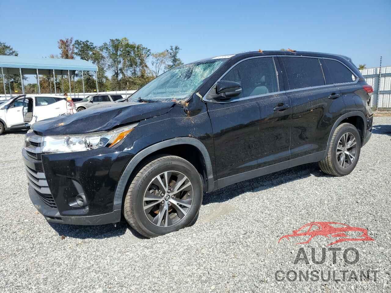 TOYOTA HIGHLANDER 2019 - 5TDZZRFH5KS369046