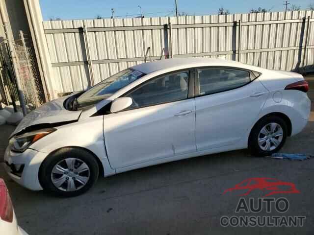 HYUNDAI ELANTRA 2016 - 5NPDH4AE5GH734965