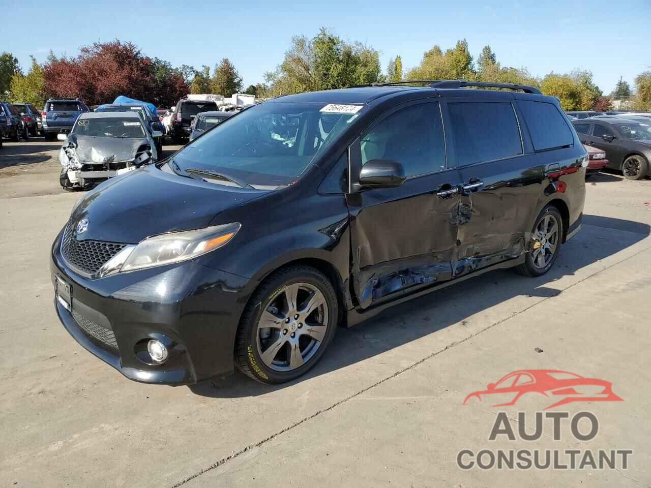 TOYOTA SIENNA 2017 - 5TDXZ3DC8HS822287