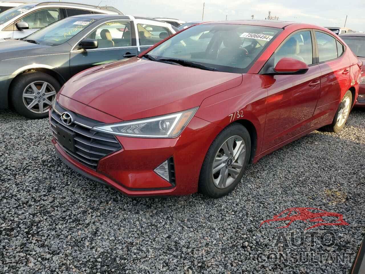 HYUNDAI ELANTRA 2019 - KMHD84LFXKU859993