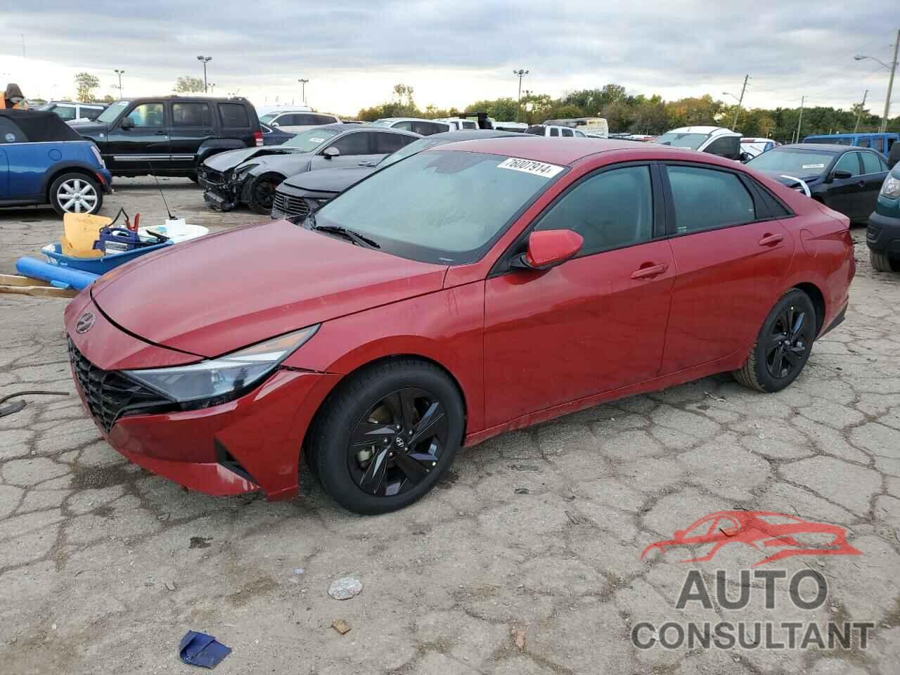 HYUNDAI ELANTRA 2021 - KMHLS4AG5MU064409
