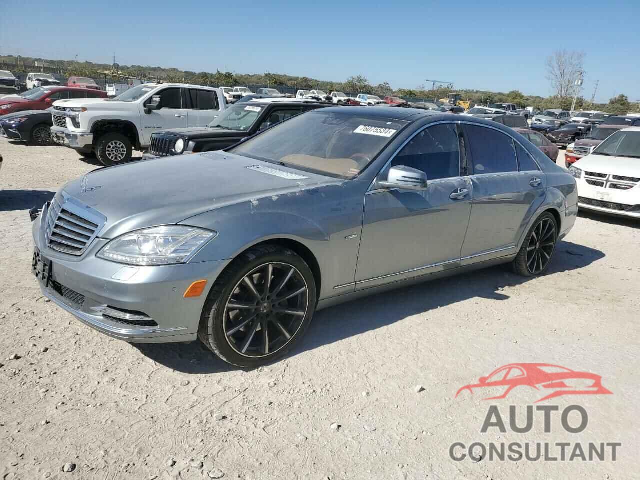 MERCEDES-BENZ S-CLASS 2012 - WDDNG9EB9CA447074