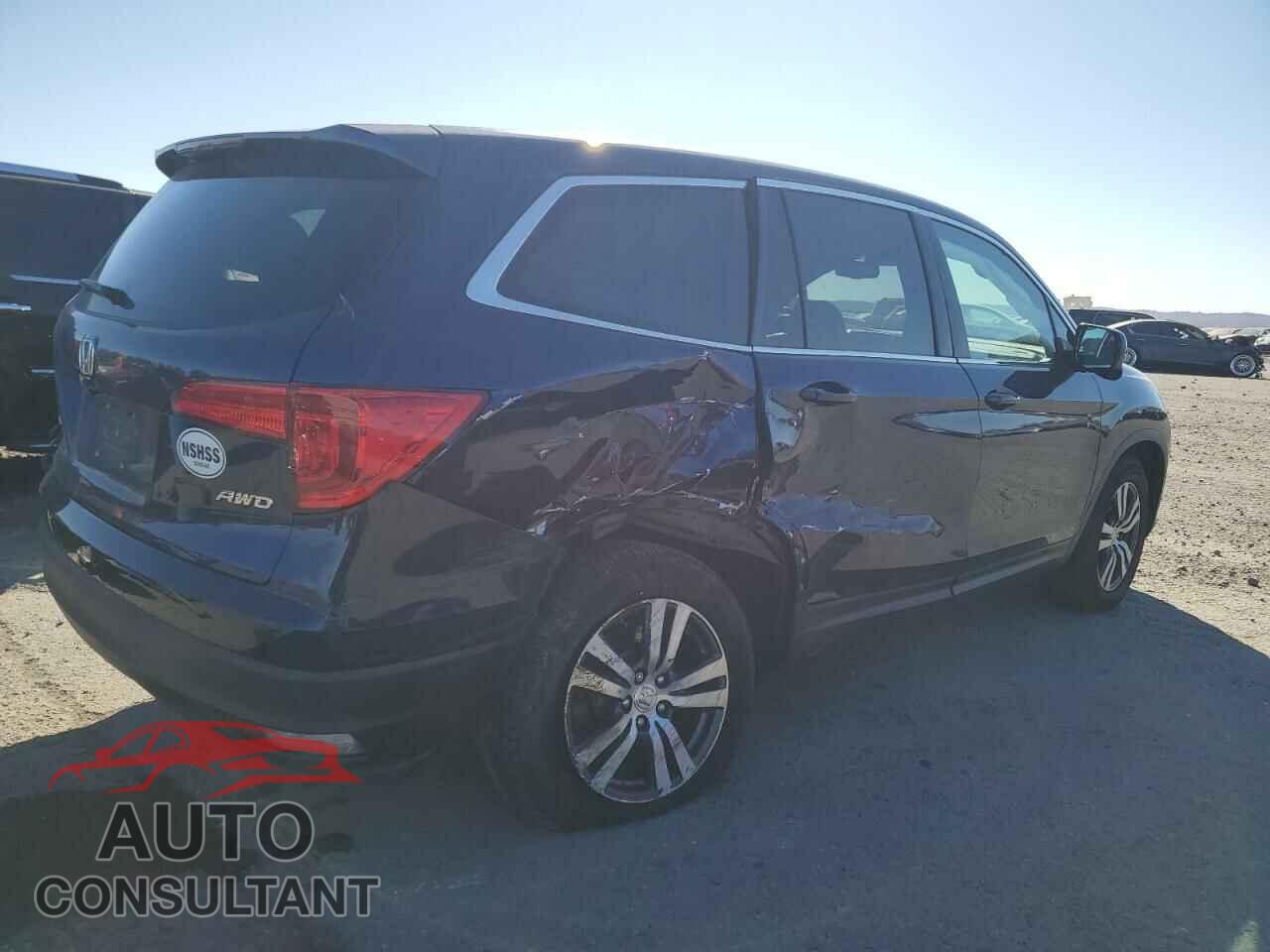 HONDA PILOT 2017 - 5FNYF6H6XHB100469