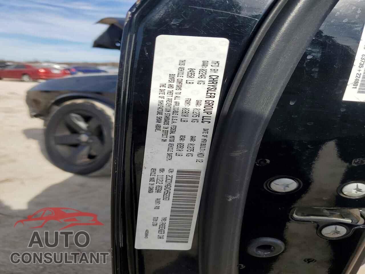 DODGE CHALLENGER 2013 - 2C3CDYAGXDH562263