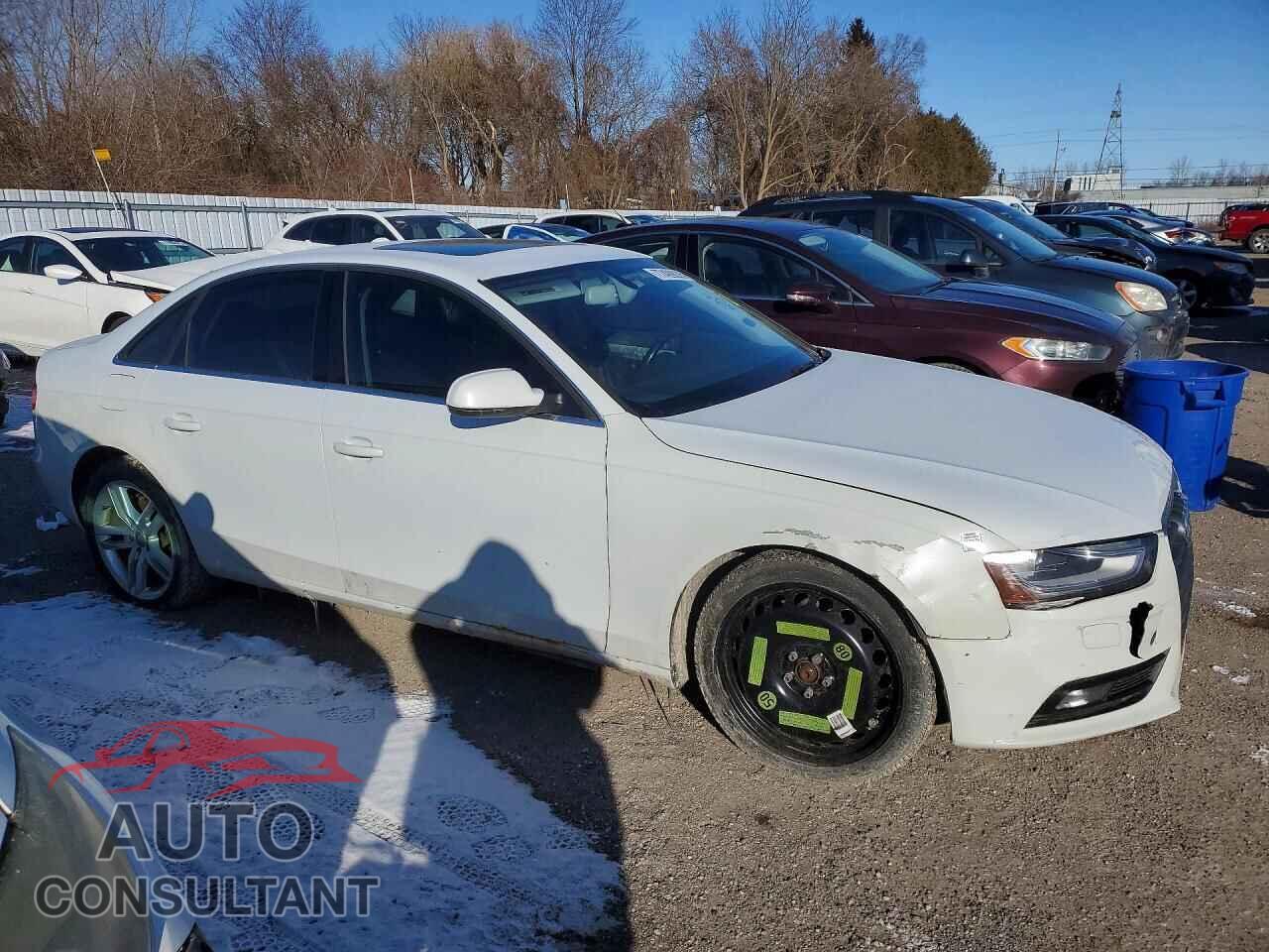 AUDI A4 2013 - WAUFFCFL4DN023072