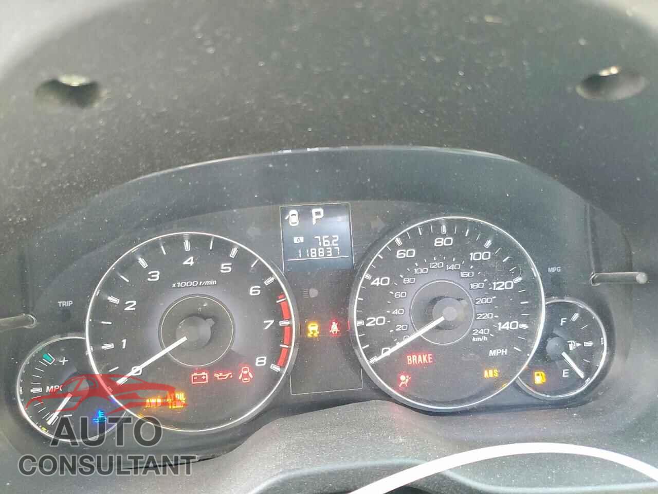 SUBARU OUTBACK 2011 - 4S4BRBKC6B3380864