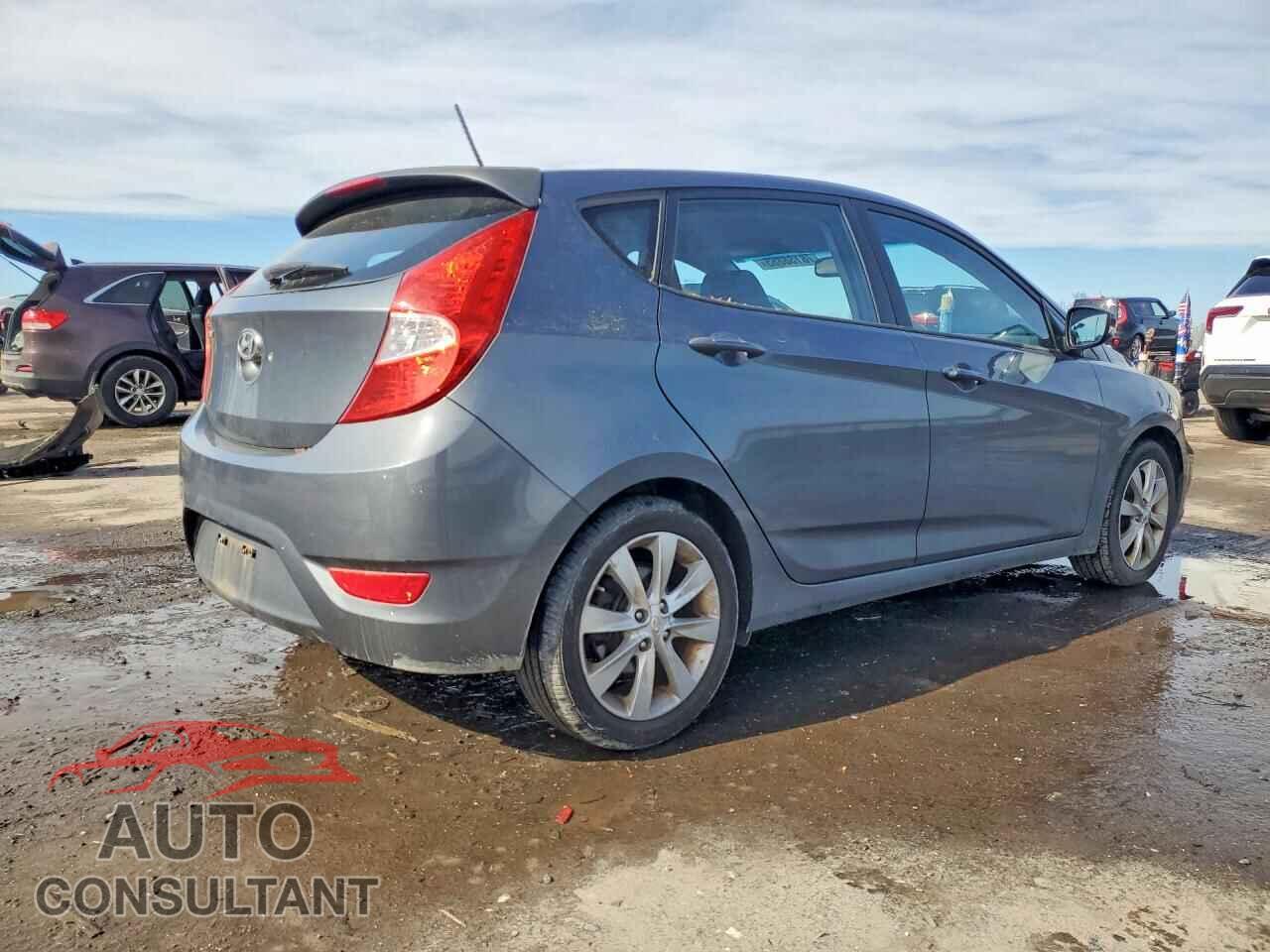 HYUNDAI ACCENT 2013 - KMHCU5AE2DU080629