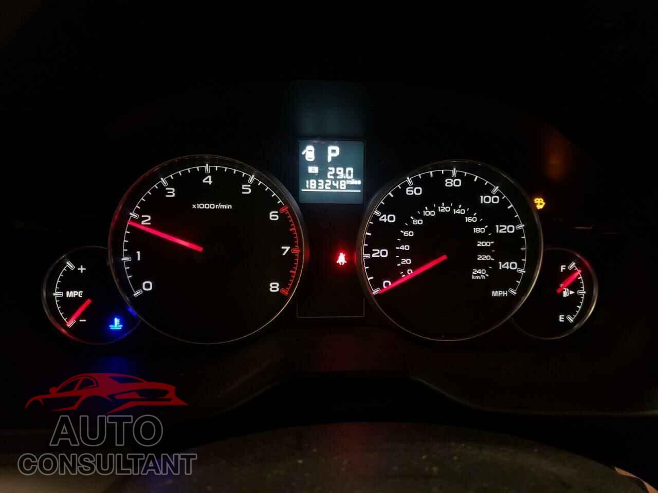 SUBARU LEGACY 2014 - 4S4BRBDC4E3255511