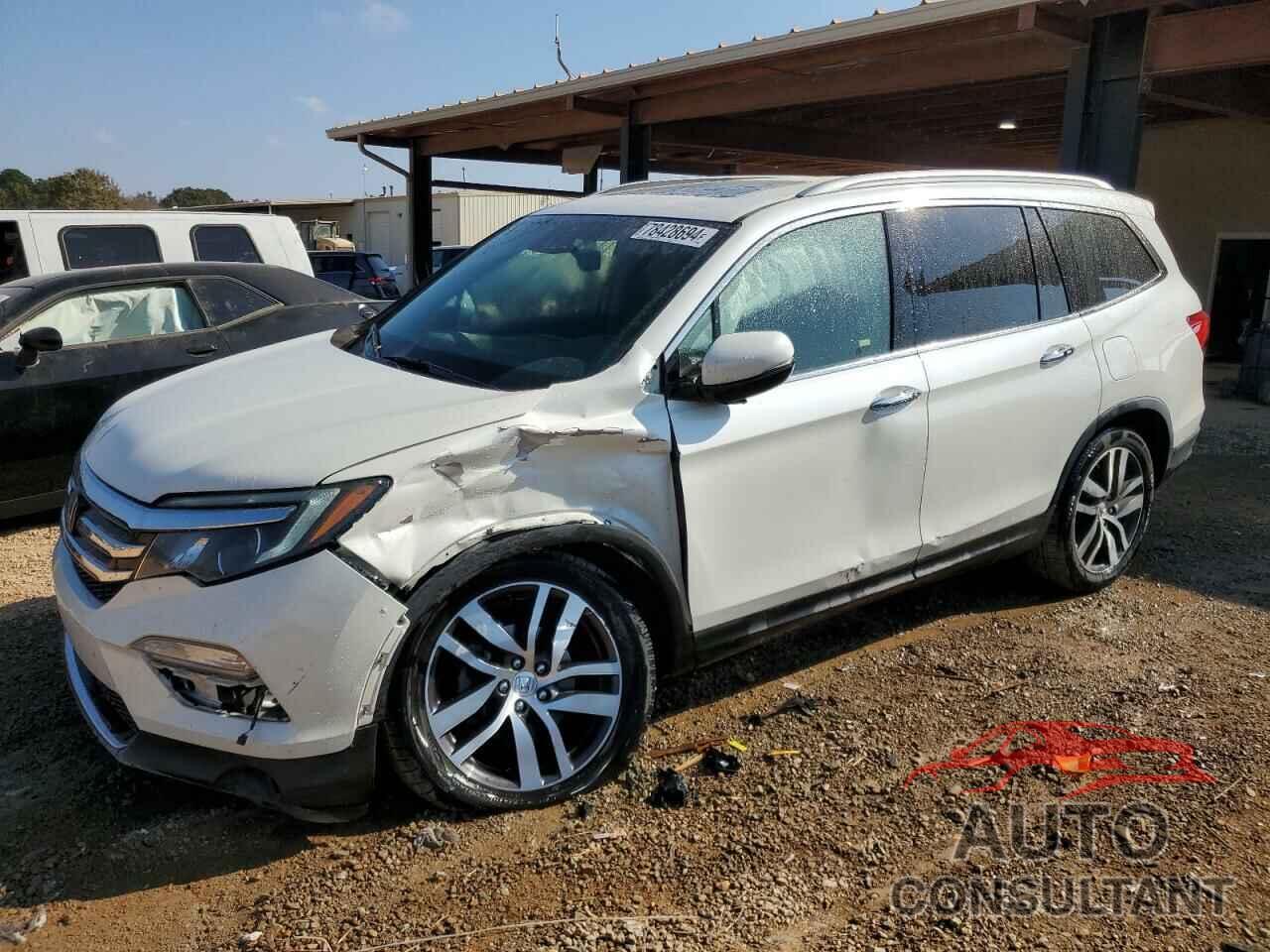 HONDA PILOT 2017 - 5FNYF5H93HB022086