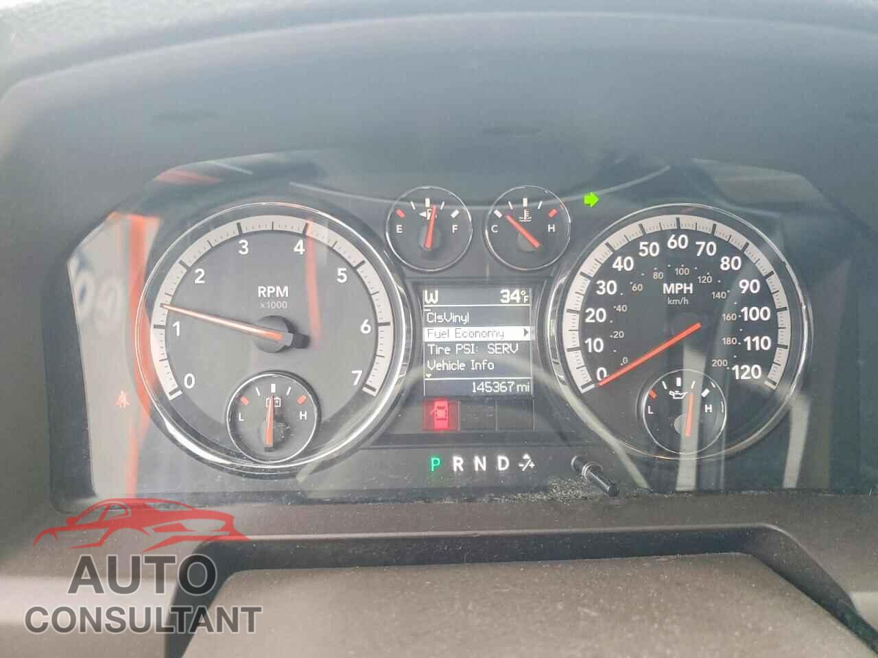 DODGE RAM 1500 2012 - 1C6RD7GTXCS124832