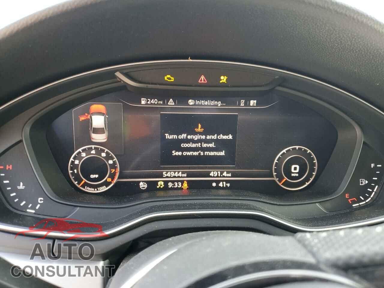AUDI A4 2017 - WAUPNAF49HA153382