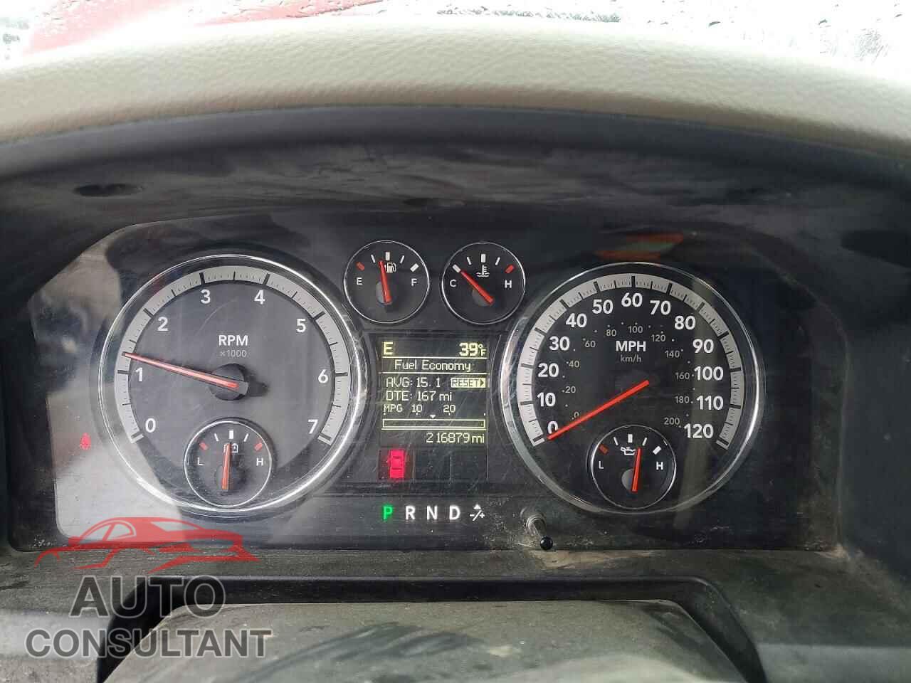 DODGE RAM 1500 2012 - 1C6RD7GT6CS163031