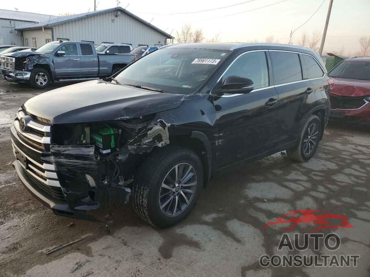 TOYOTA HIGHLANDER 2017 - 5TDJZRFH9HS378693