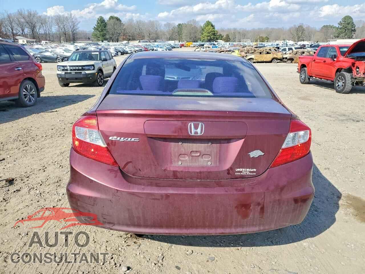 HONDA CIVIC 2012 - 2HGFB2F53CH612830