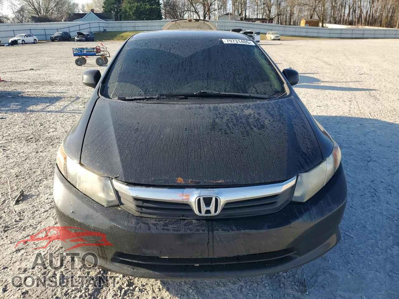 HONDA CIVIC 2012 - 19XFB2F55CE091376