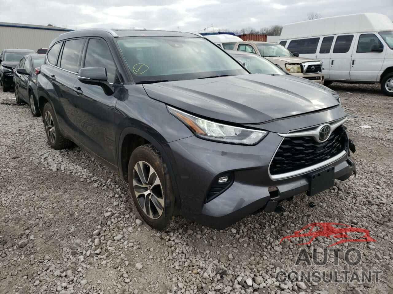 TOYOTA HIGHLANDER 2020 - 5TDGZRAH8LS006501