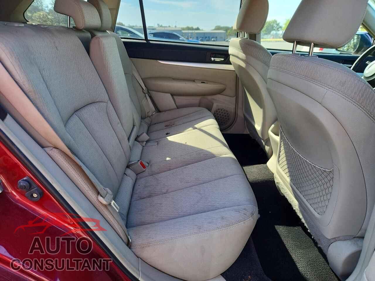 SUBARU OUTBACK 2011 - 4S4BRBCC3B3370744