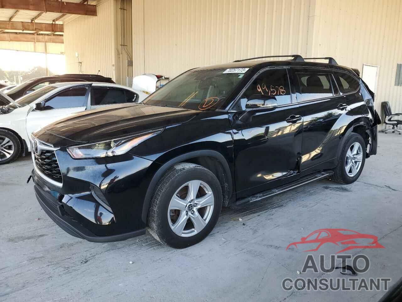 TOYOTA HIGHLANDER 2022 - 5TDCZRAH4NS548759