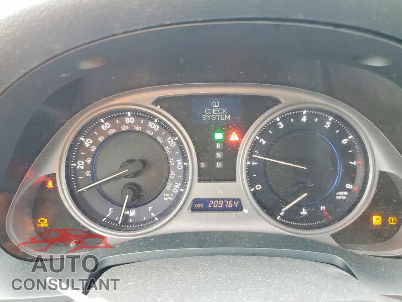 LEXUS IS 2009 - JTHCK262X92028769