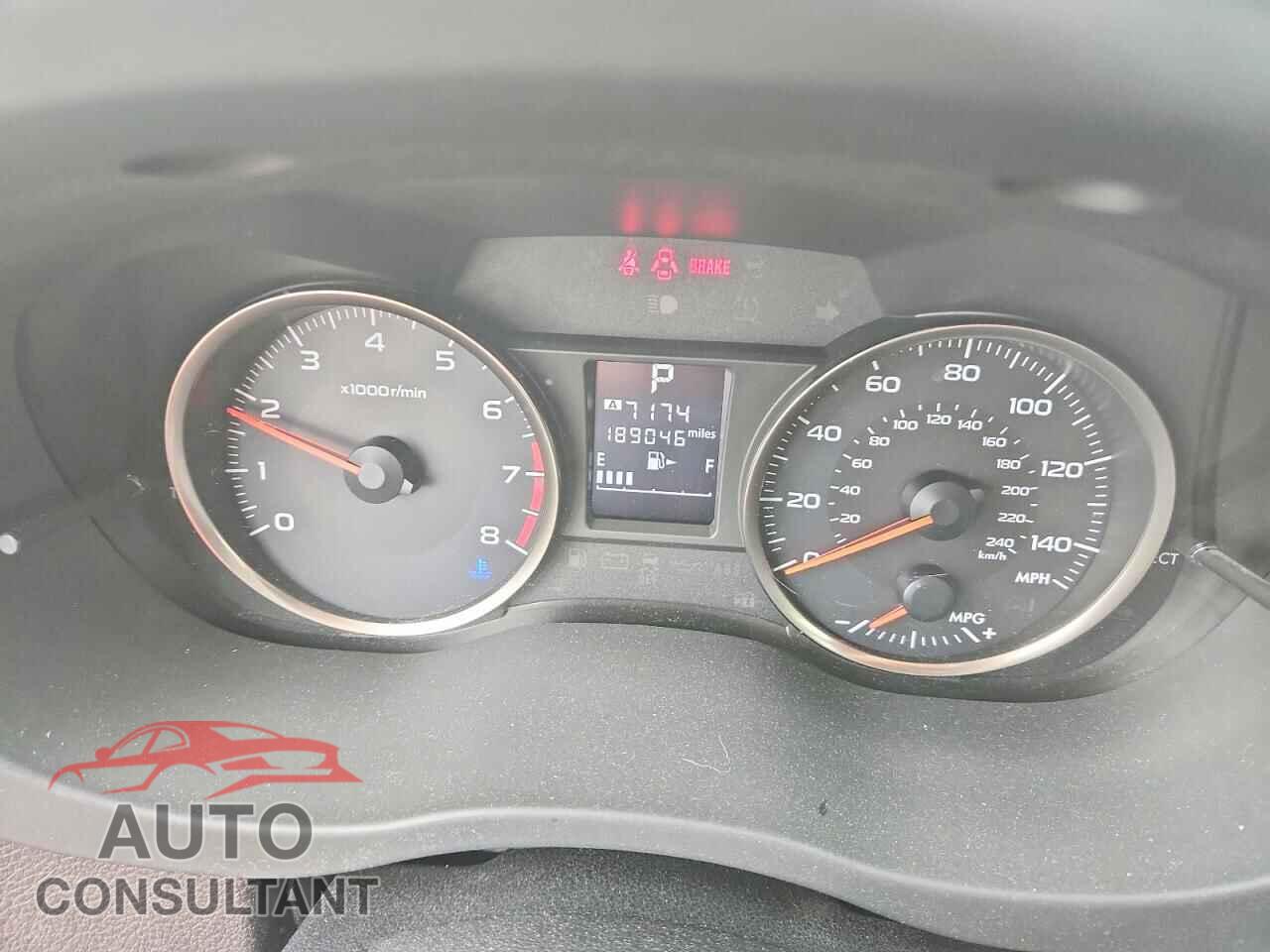 SUBARU XV 2014 - JF2GPAGC8E8260625