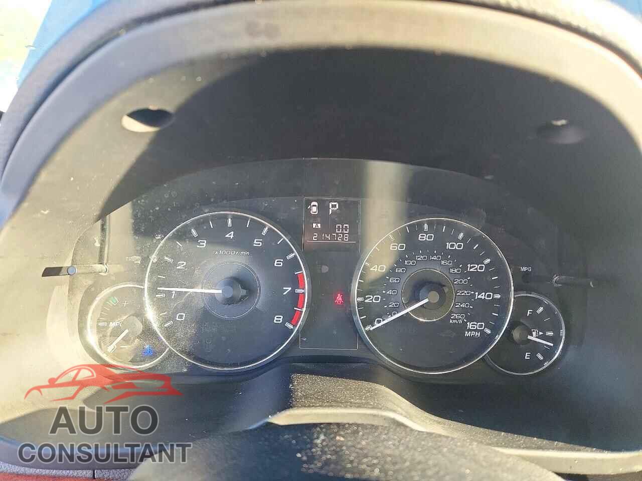 SUBARU OUTBACK 2012 - 4S4BRDKC1C2294431