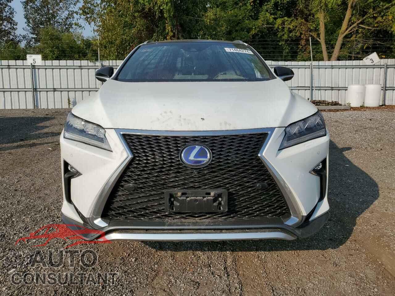 LEXUS RX450 2016 - 2T2BGMCA1GC007762