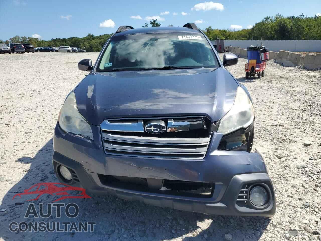 SUBARU OUTBACK 2014 - 4S4BRBCC8E3319129