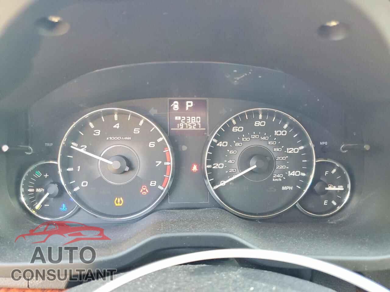 SUBARU OUTBACK 2011 - 4S4BRBKC1B3425614