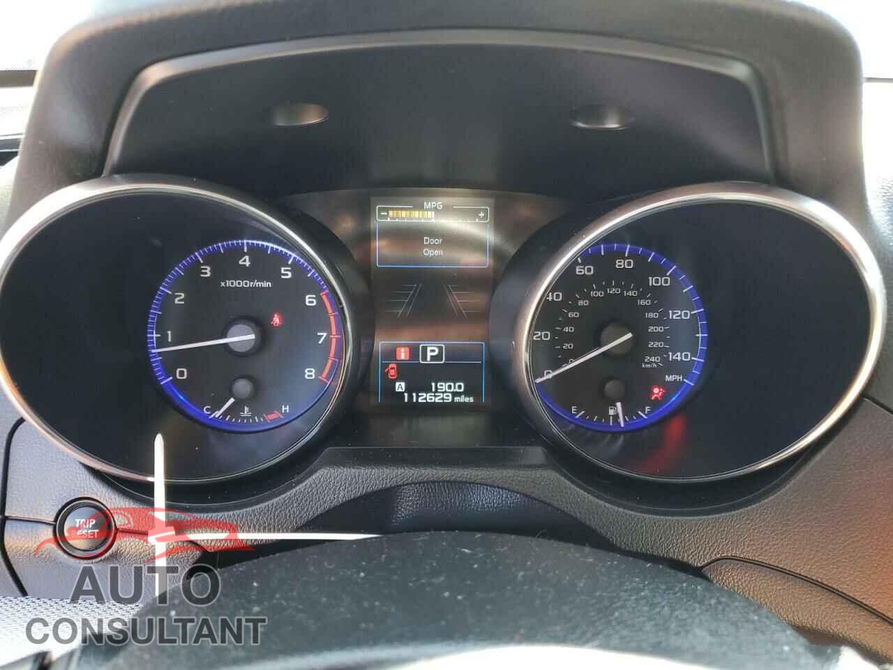 SUBARU OUTBACK 2017 - 4S4BSAFC7H3242316