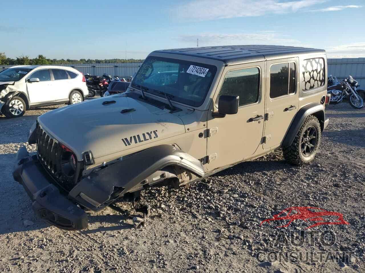 JEEP WRANGLER 2022 - 1C4HJXDNXNW267388