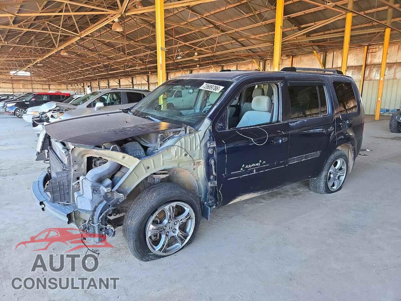 HONDA PILOT 2012 - 5FNYF3H42CB025367