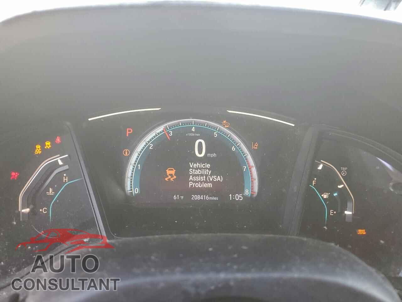 HONDA CIVIC 2017 - 19XFC2F60HE021992