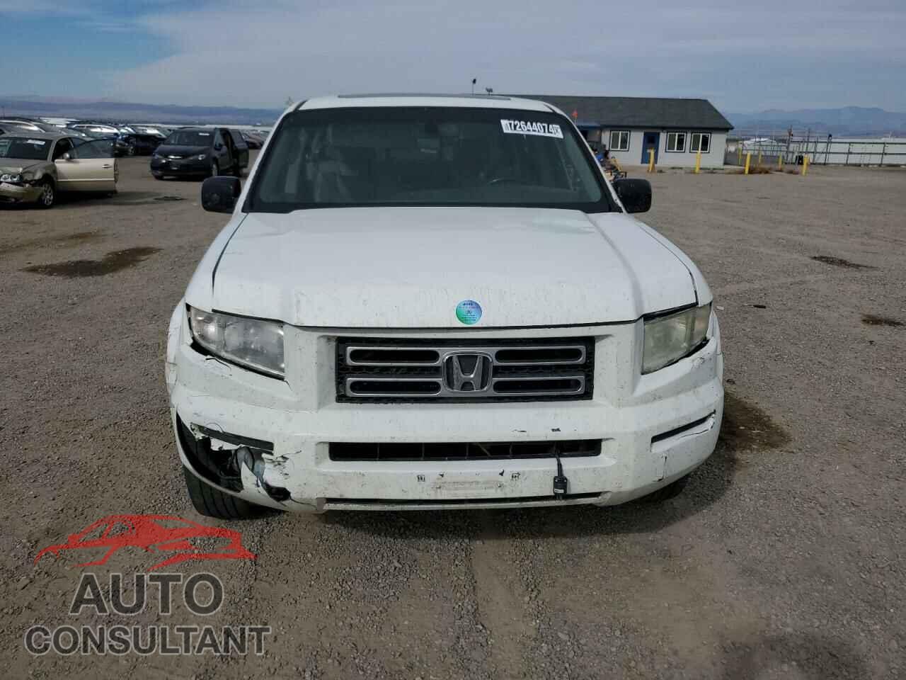 HONDA RIDGELINE 2010 - 5FPYK1F57AB502584