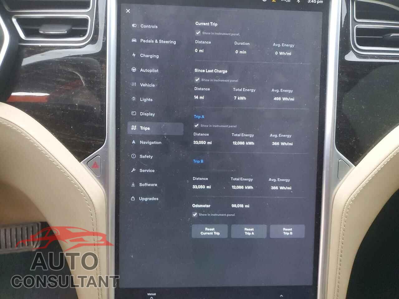 TESLA MODEL S 2016 - 5YJSA1E28GF170415