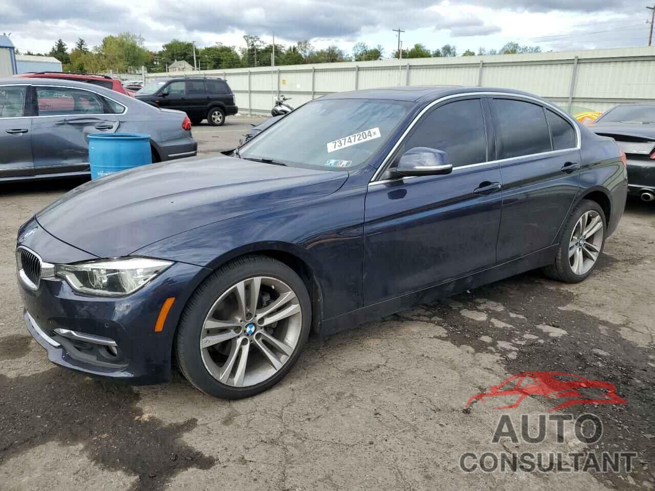 BMW 3 SERIES 2017 - WBA8D9G32HNU62972