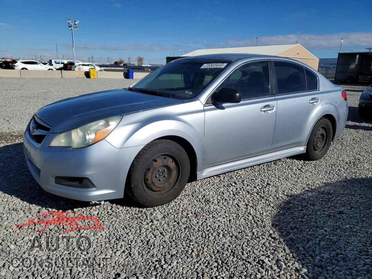 SUBARU LEGACY 2012 - 4S3BMBA61C3026282