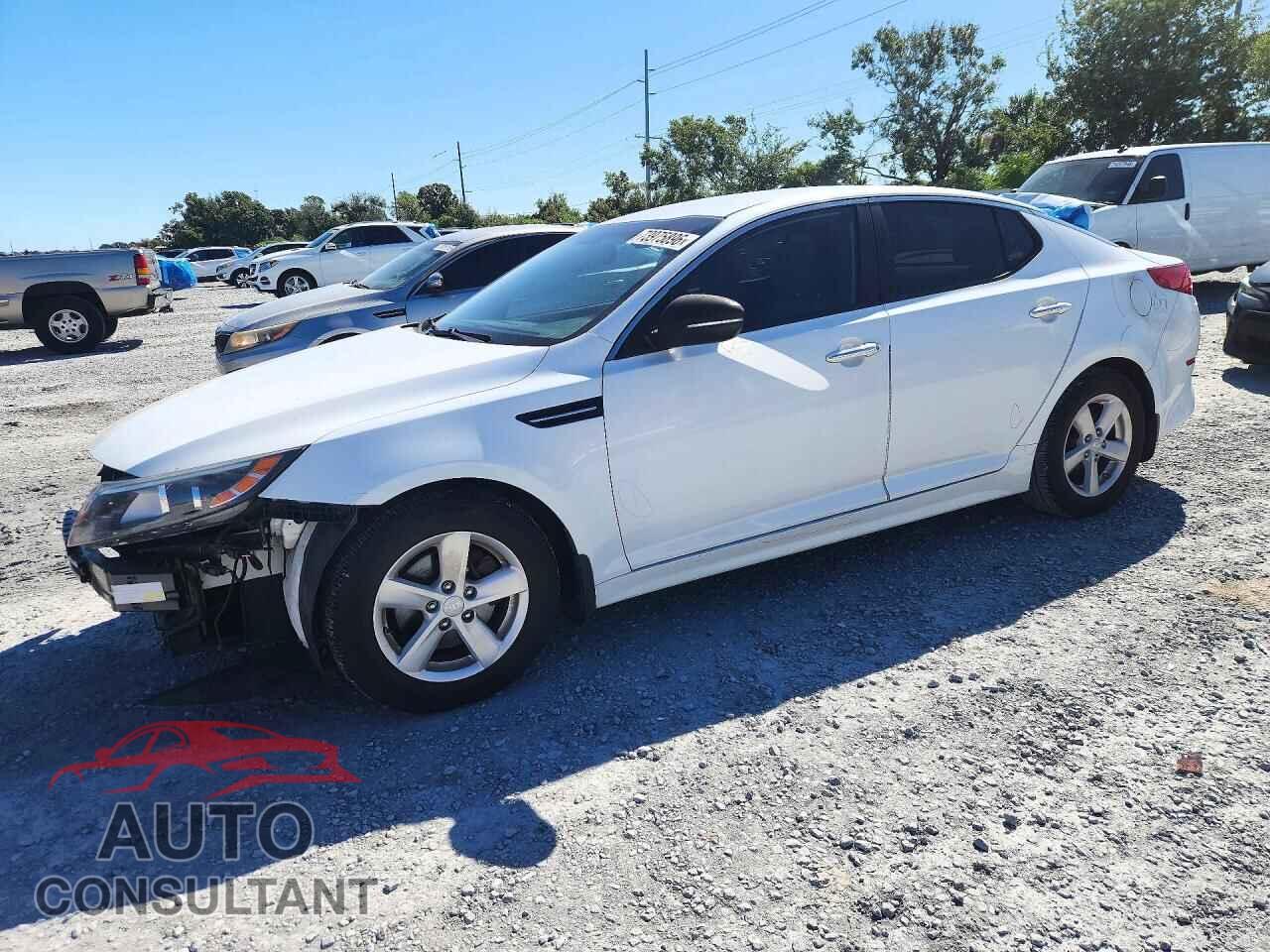 KIA OPTIMA 2015 - KNAGM4A73F5592721