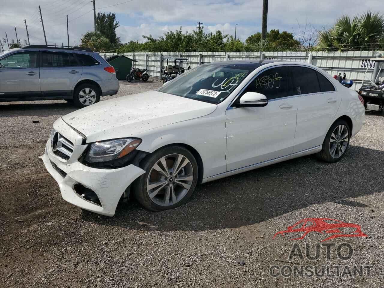 MERCEDES-BENZ C-CLASS 2018 - WDDWF4JB1JR402306