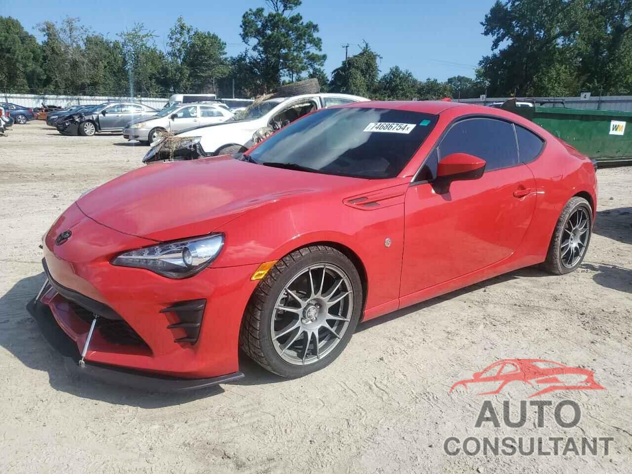 TOYOTA 86 2017 - JF1ZNAA14H8705697