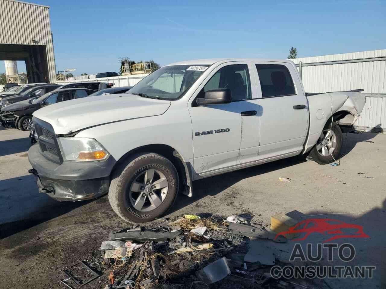 DODGE RAM 1500 2012 - 1C6RD7KP5CS227814