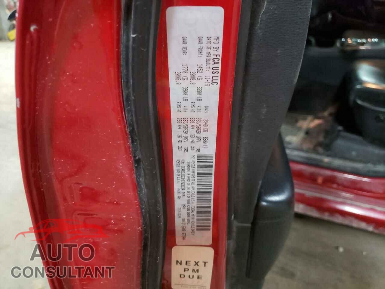 DODGE DURANGO 2017 - 1C4RDJDG3HC723134