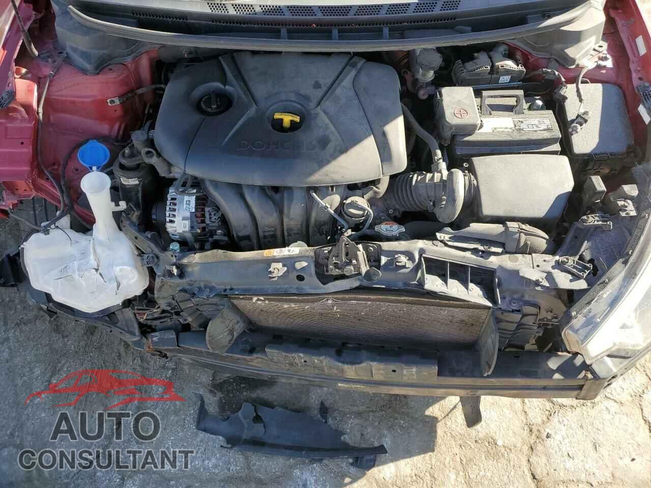 KIA FORTE 2016 - KNAFX4A69G5454399